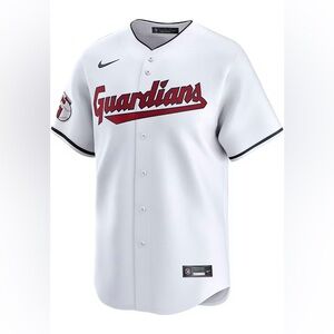 SHANE BIEBER Nike CLEVELAND GUARDIANS YOUTH WHITE HOME MLB JERSEY YOUTH SMALL 8